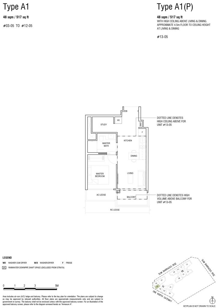 One-North-Eden-1-Bedroom-Type-A1-517sf